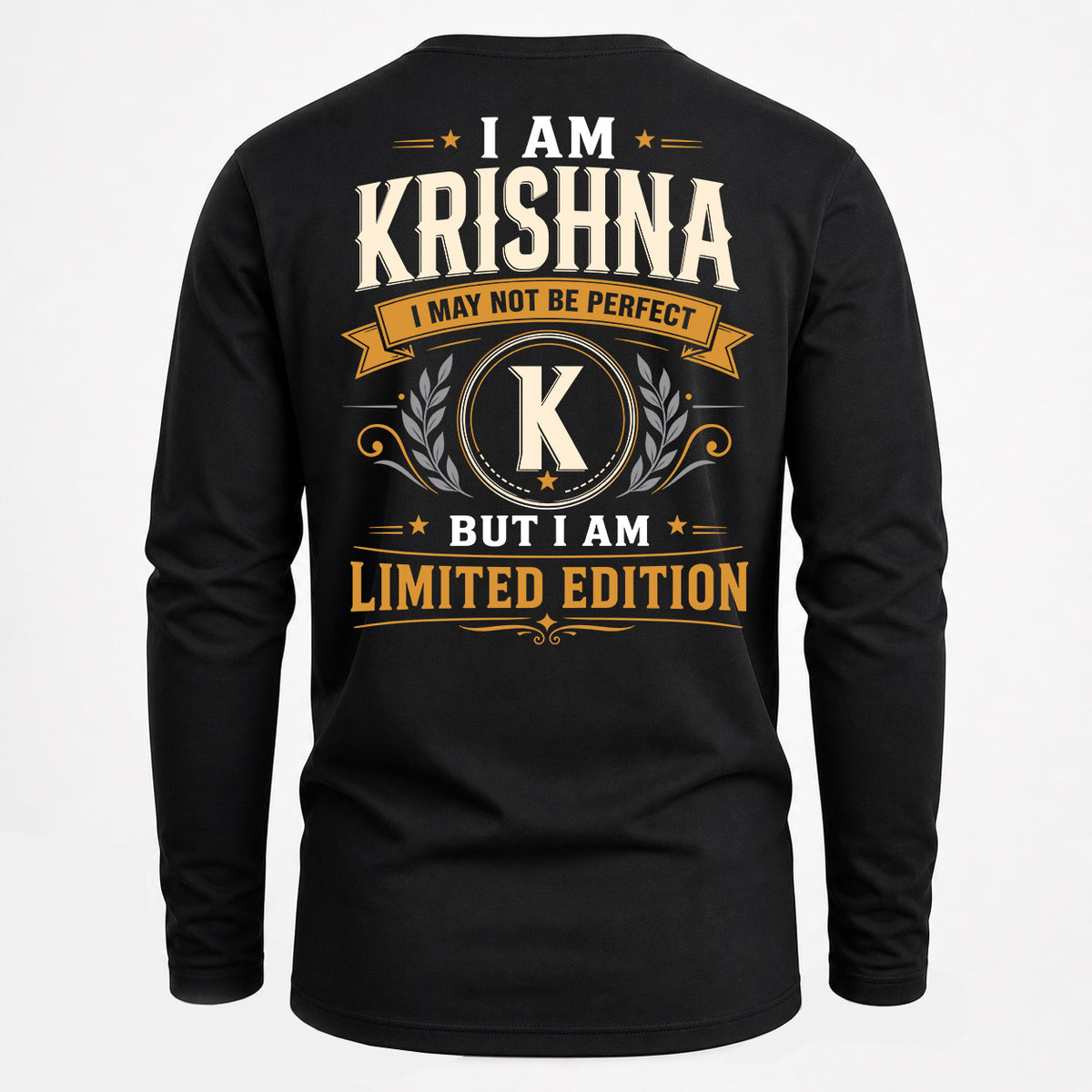 KRISHNA EDI-TT36 Personalized Funny Quote Apparel