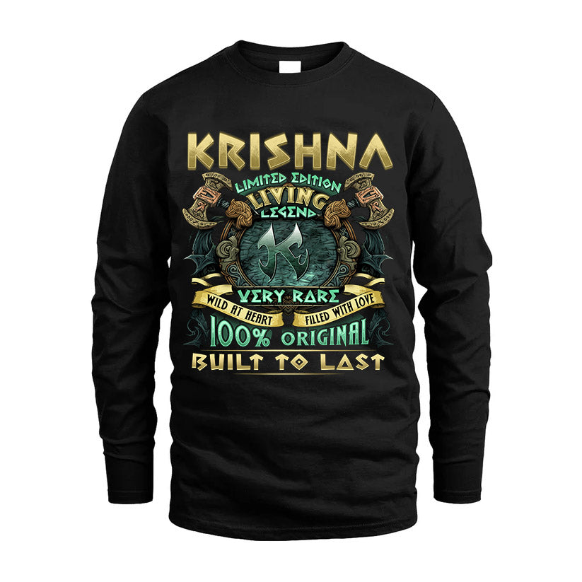 KRISHNA VKI-TT36 Personalized Funny Quote Apparel