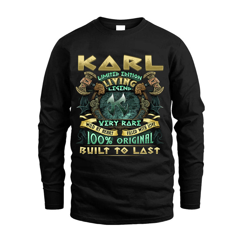 KARL  VKI-TT36 Personalized Funny Quote Apparel