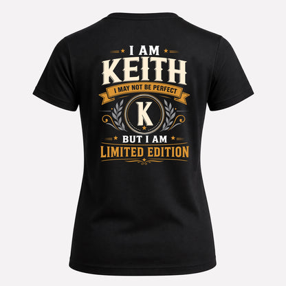 KEITH  EDI-TT36 Personalized Funny Quote Apparel