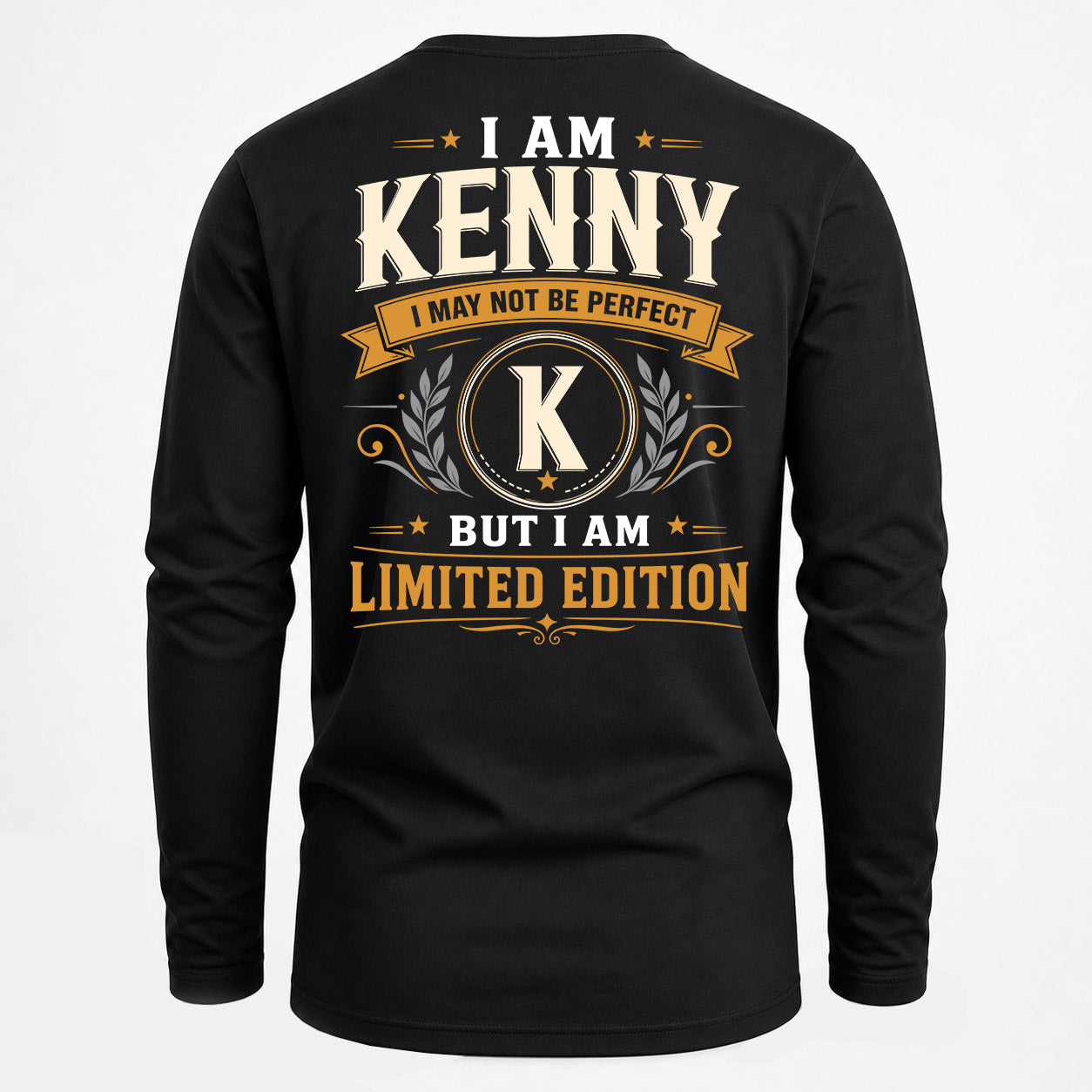 KENNY  EDI-TT36 Personalized Funny Quote Apparel