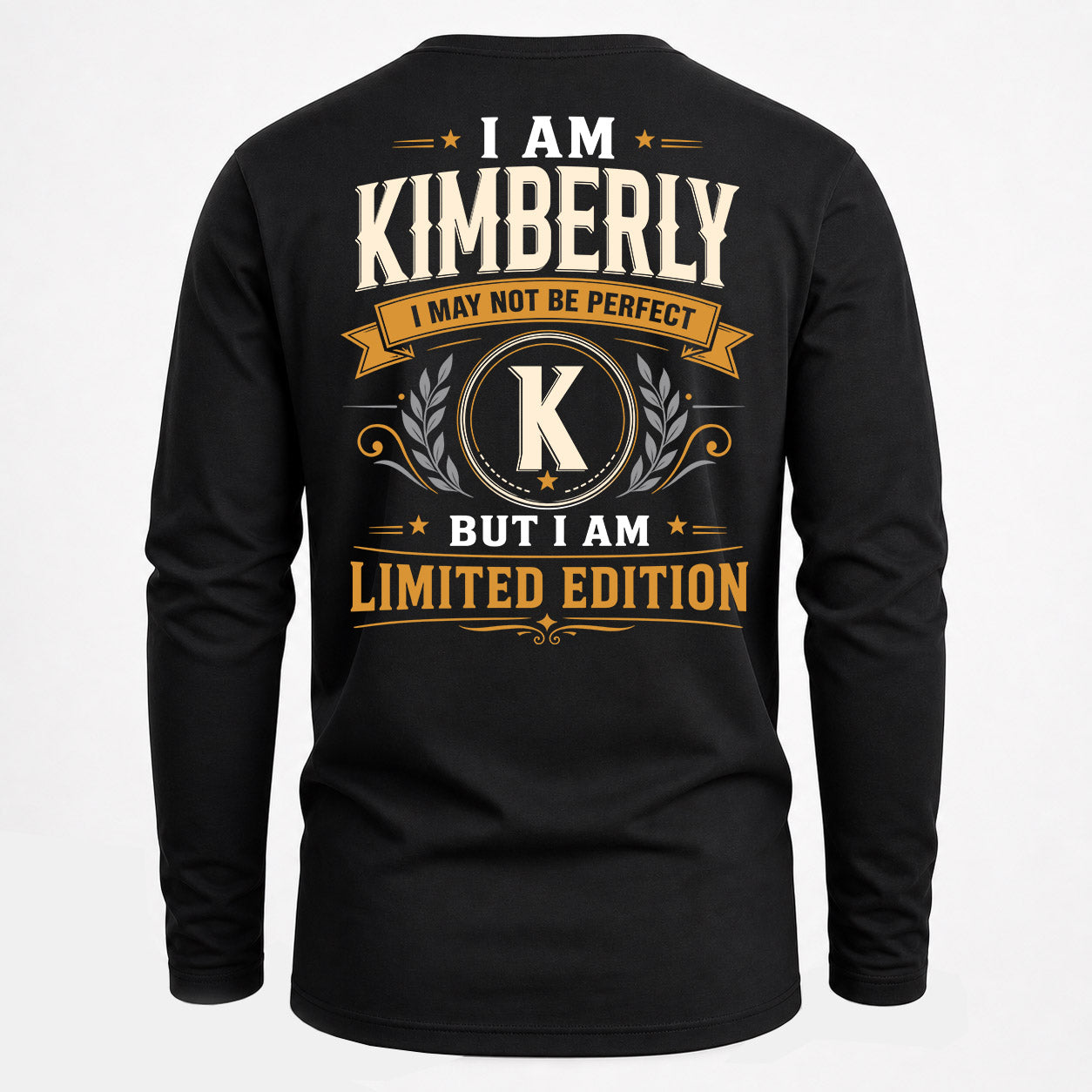 KIMBERLY  EDI-TT36 Personalized Funny Quote Apparel