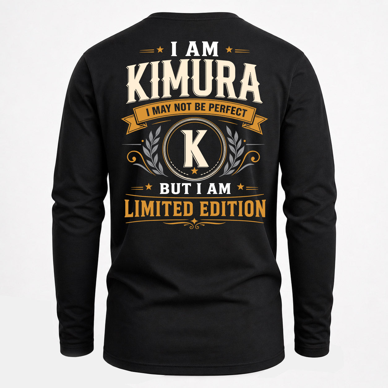 KIMURA  EDI-TT36 Personalized Funny Quote Apparel