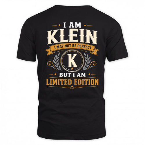 KLEIN  EDI-TT36 Personalized Funny Quote Apparel