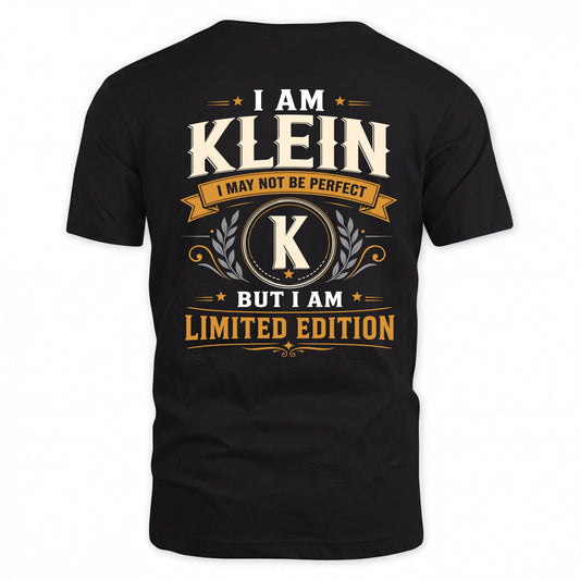 KLEIN  EDI-TT36 Personalized Funny Quote Apparel