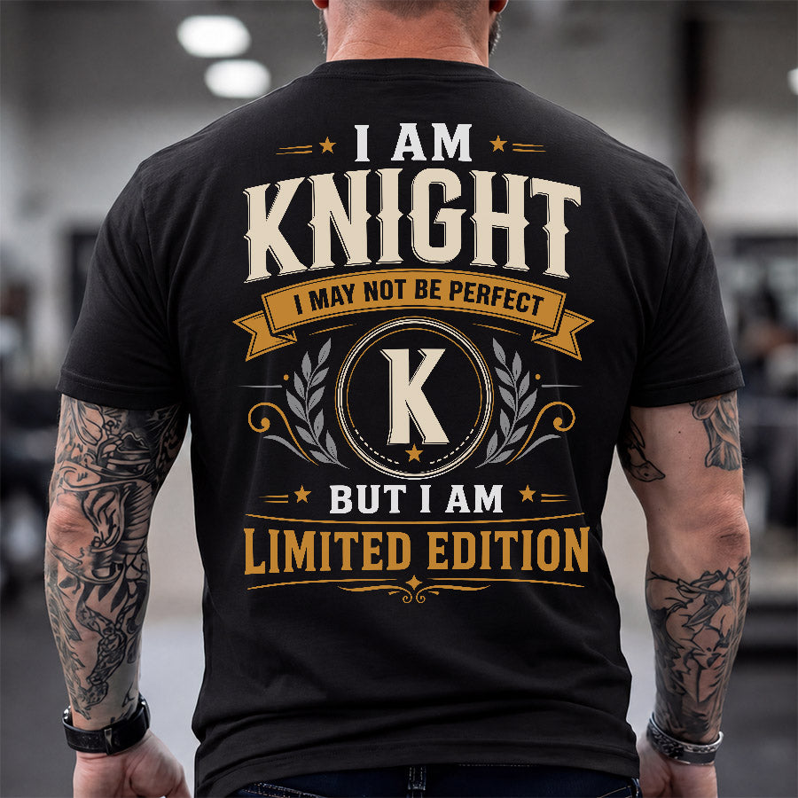 KNIGHT  EDI-TT36 Personalized Funny Quote Apparel