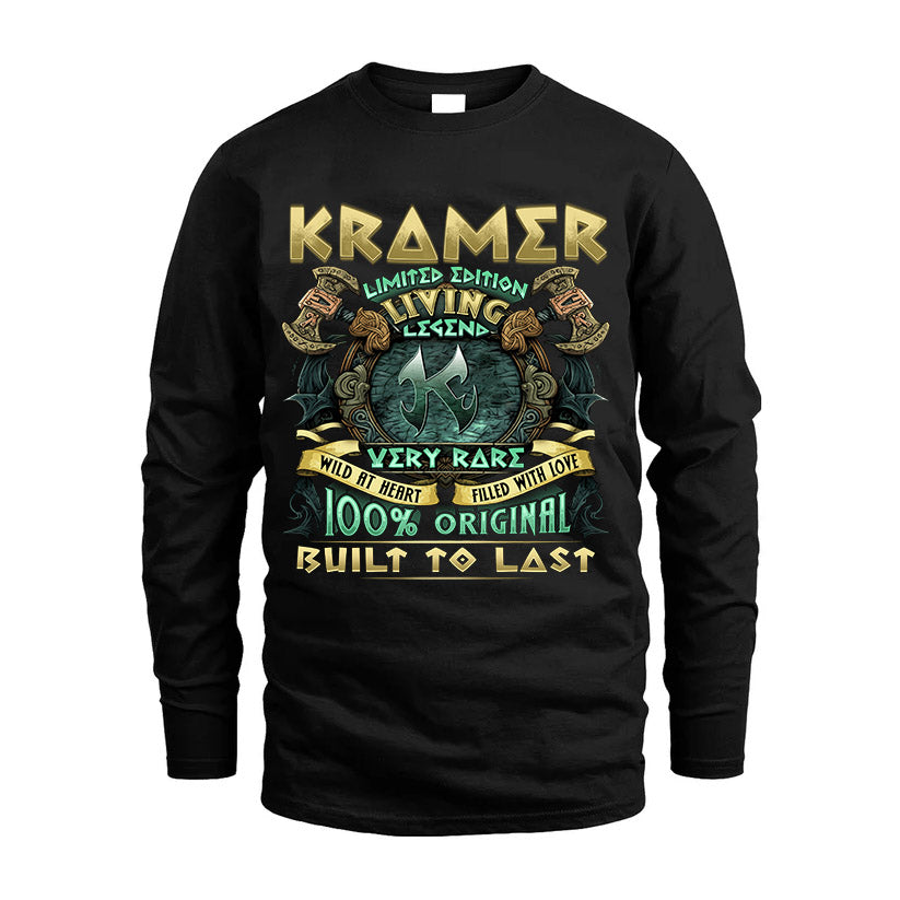 KRAMER  VKI-TT36 Personalized Funny Quote Apparel