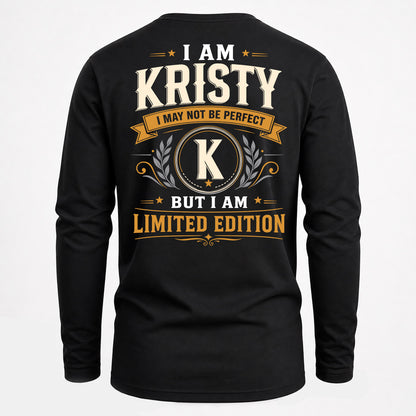 KRISTY  EDI-TT36 Personalized Funny Quote Apparel