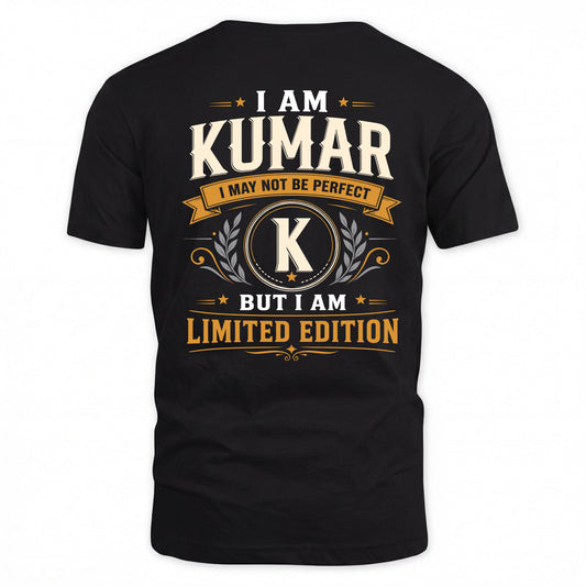 KUMAR  EDI-TT36 Personalized Funny Quote Apparel
