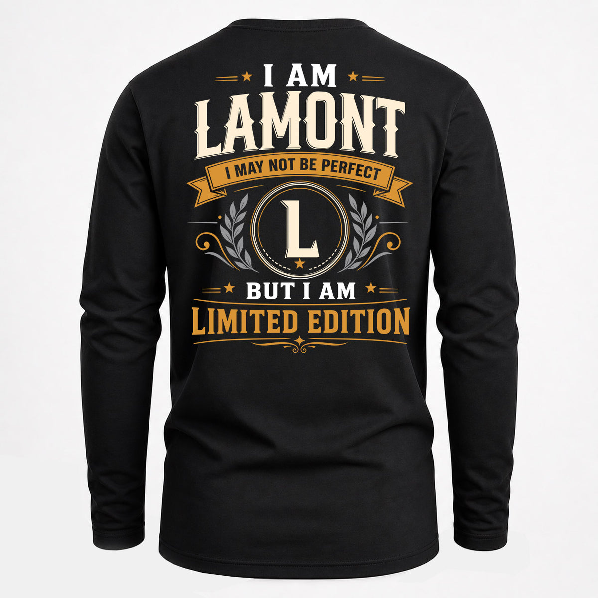 LAMONT EDI-TT36 Personalized Funny Quote Apparel