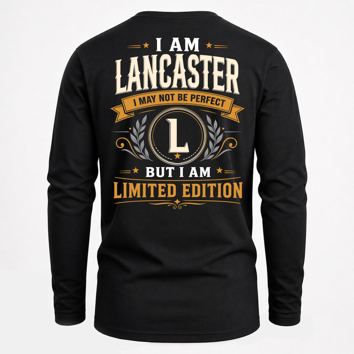 LANCASTER EDI-TT36 Personalized Funny Quote Apparel