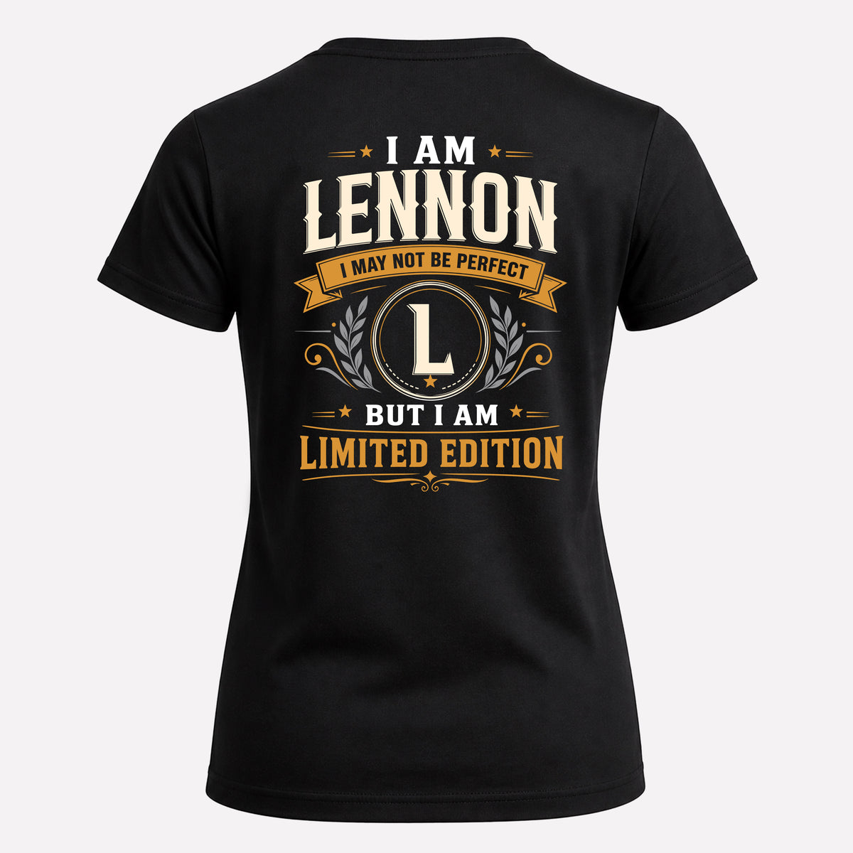LENNON EDI-TT36 Personalized Funny Quote Apparel