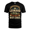 LEONARD L03-TT36 Personalized Funny Quote Apparel