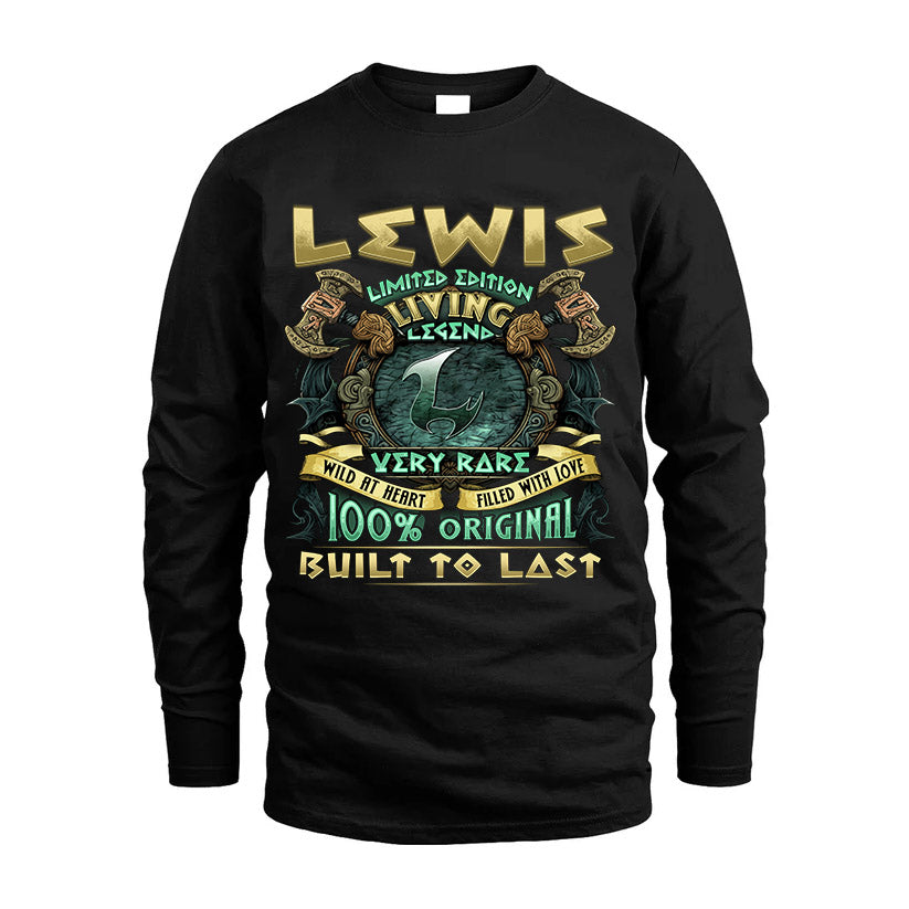 LEWIS  VKI-TT36 Personalized Funny Quote Apparel