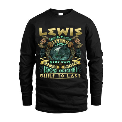 LEWIS  VKI-TT36 Personalized Funny Quote Apparel