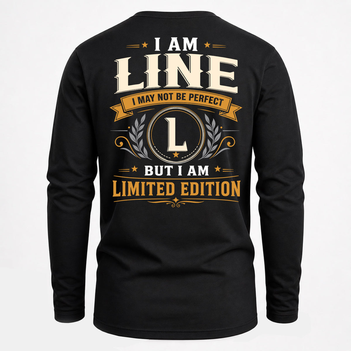 LINE EDI-TT36 Personalized Funny Quote Apparel
