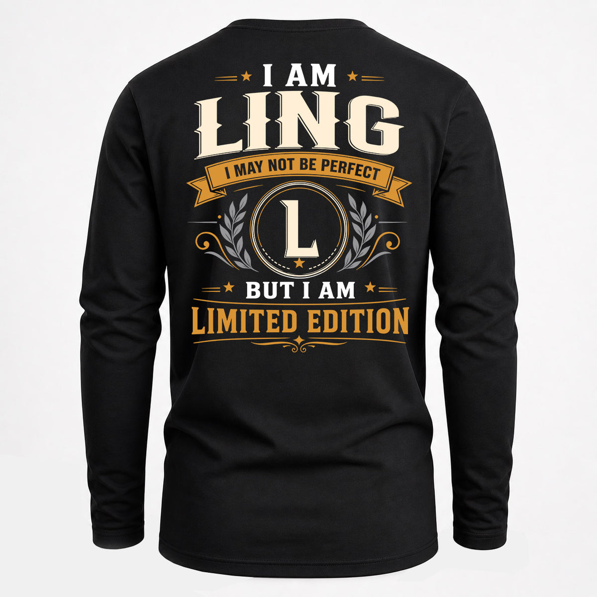 LING EDI-TT36 Personalized Funny Quote Apparel