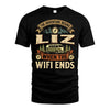LIZ L03-TT36 Personalized Funny Quote Apparel