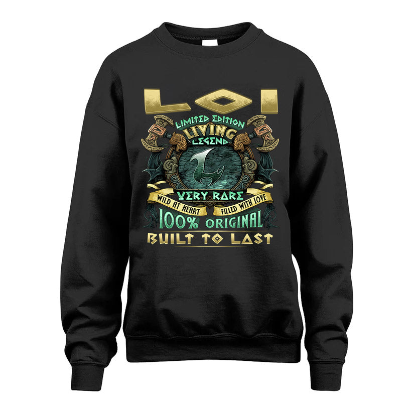 LOI  VKI-TT36 Personalized Funny Quote Apparel