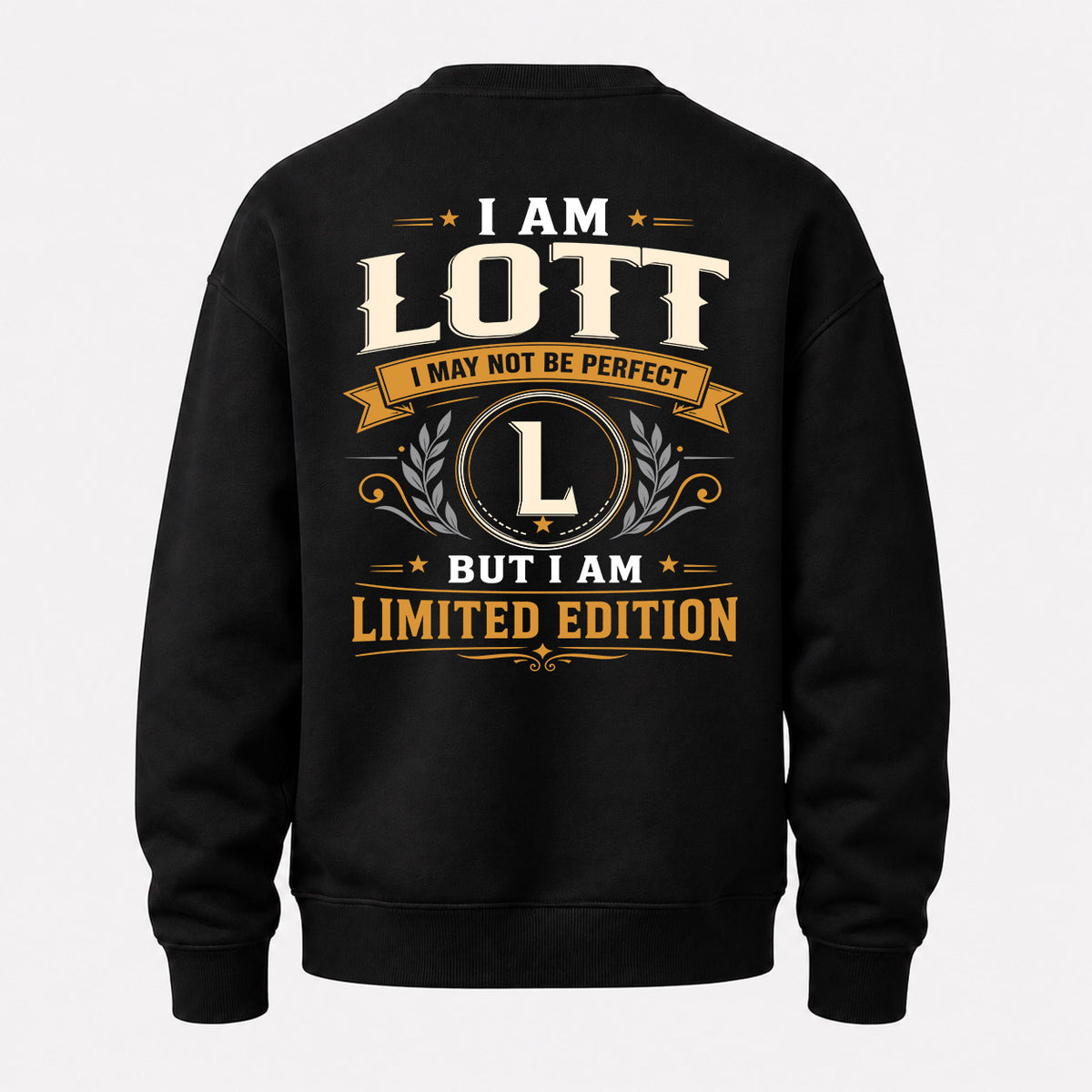 LOTT EDI-TT36 Personalized Funny Quote Apparel