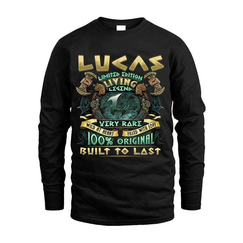 LUCAS  VKI-TT36 Personalized Funny Quote Apparel