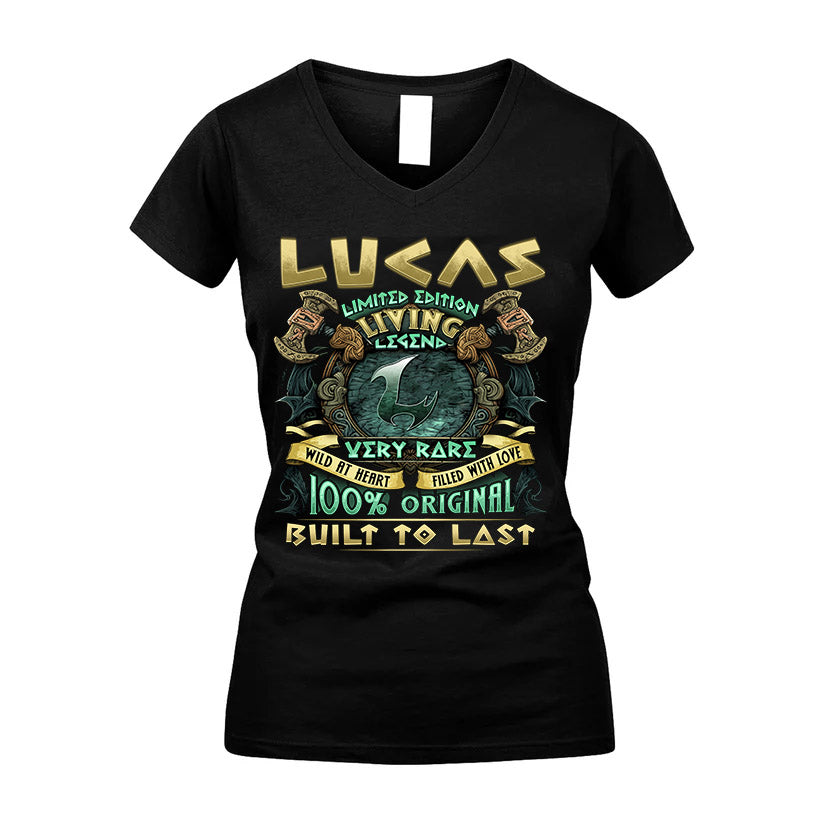 LUCAS  VKI-TT36 Personalized Funny Quote Apparel