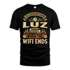 LUZ L03-TT36 Personalized Funny Quote Apparel