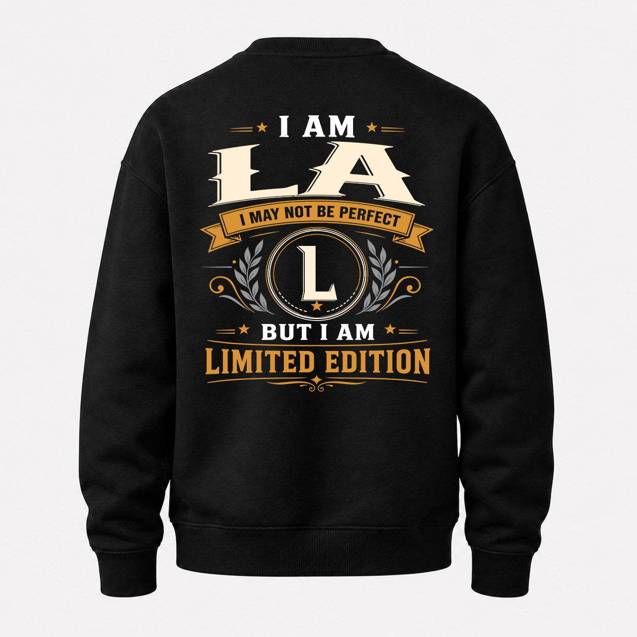 LA  EDI-TT36 Personalized Funny Quote Apparel