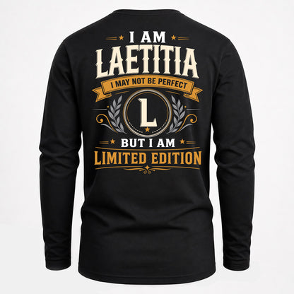 LAETITIA  EDI-TT36 Personalized Funny Quote Apparel