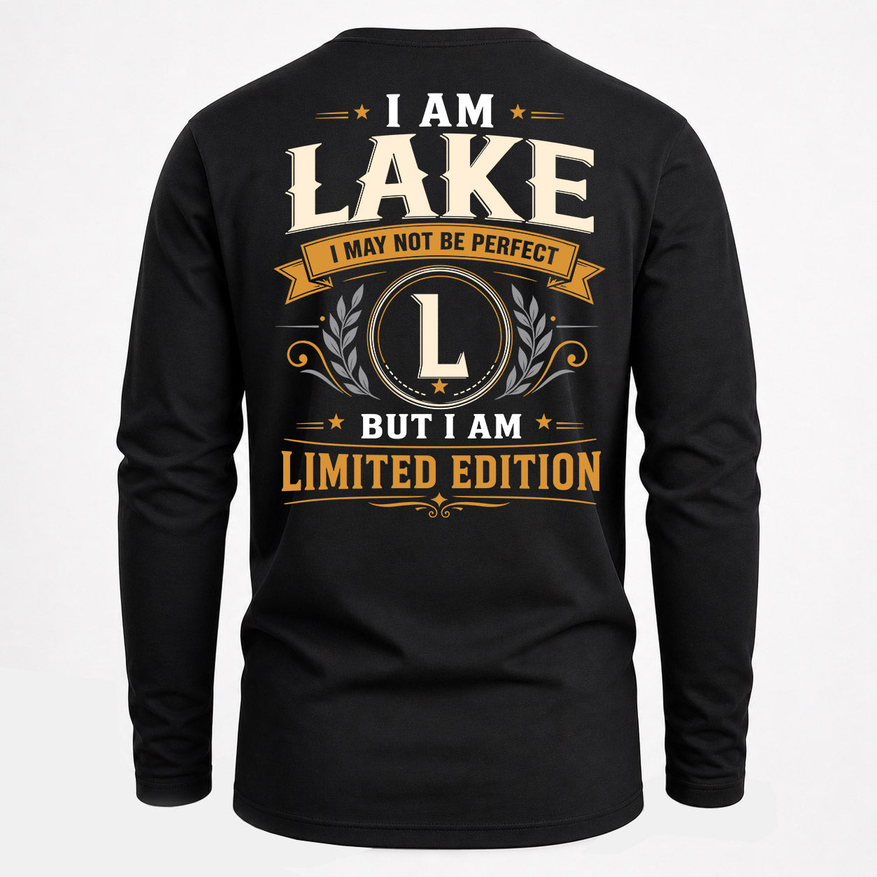 LAKE  EDI-TT36 Personalized Funny Quote Apparel