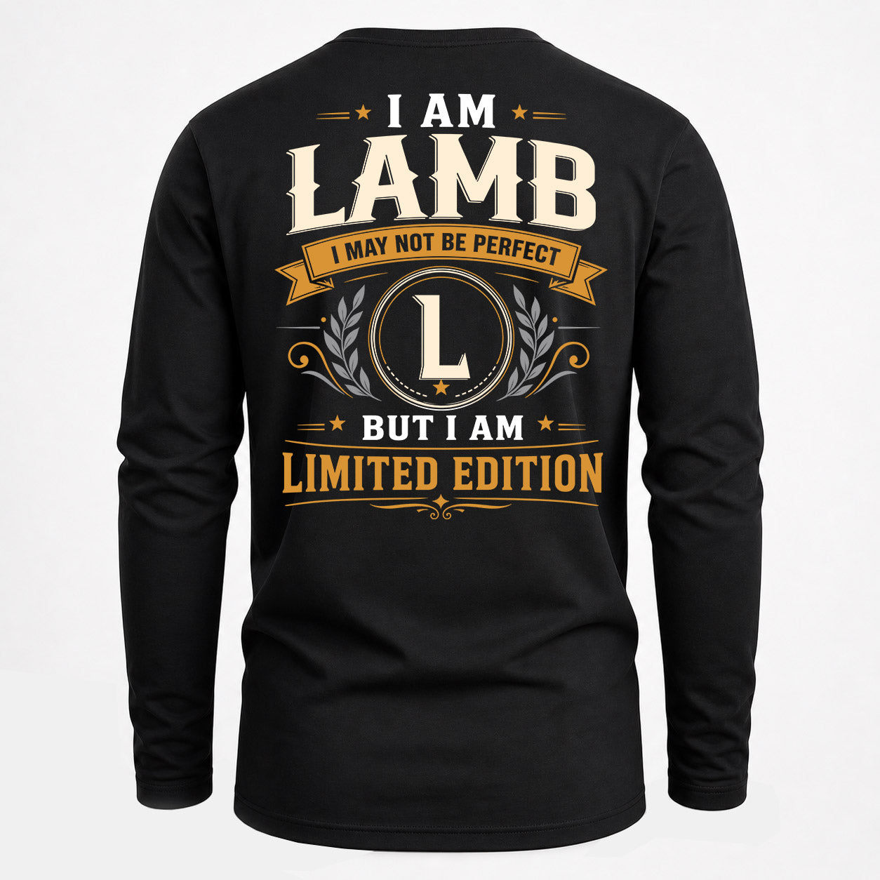 LAMB  EDI-TT36 Personalized Funny Quote Apparel