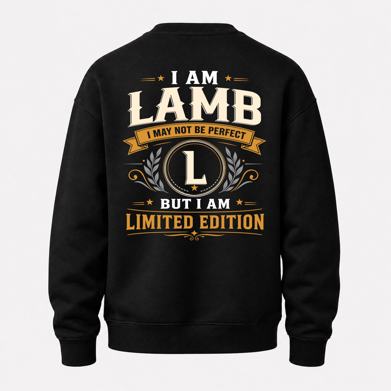 LAMB  EDI-TT36 Personalized Funny Quote Apparel
