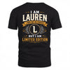 LAUREN  EDI-TT36 Personalized Funny Quote Apparel