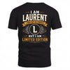 LAURENT  EDI-TT36 Personalized Funny Quote Apparel