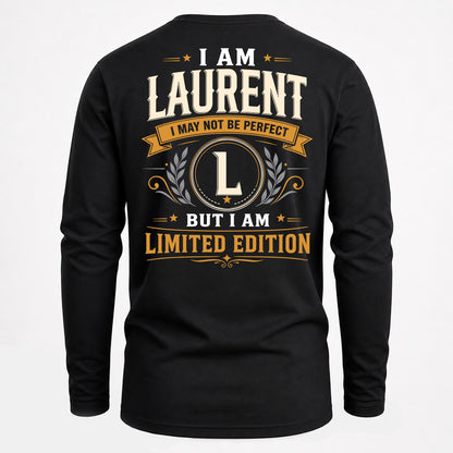 LAURENT  EDI-TT36 Personalized Funny Quote Apparel