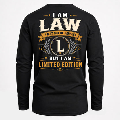 LAW  EDI-TT36 Personalized Funny Quote Apparel