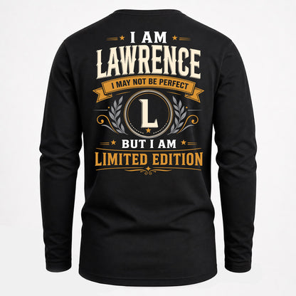 LAWRENCE  EDI-TT36 Personalized Funny Quote Apparel