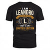 LEANDRO  EDI-TT36 Personalized Funny Quote Apparel