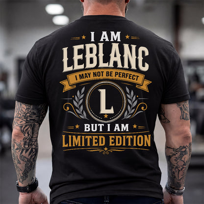 LEBLANC  EDI-TT36 Personalized Funny Quote Apparel