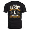 LEROY  EDI-TT36 Personalized Funny Quote Apparel