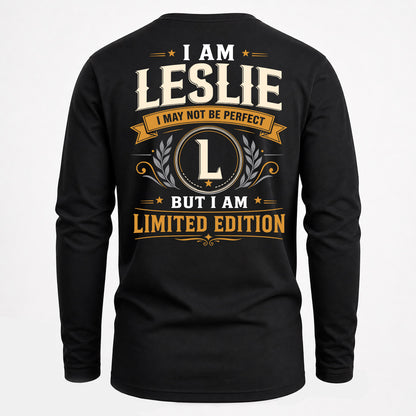 LESLIE  EDI-TT36 Personalized Funny Quote Apparel