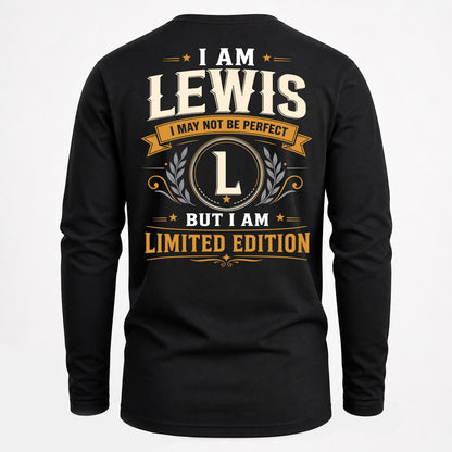 LEWIS  EDI-TT36 Personalized Funny Quote Apparel