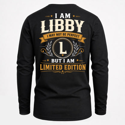 LIBBY  EDI-TT36 Personalized Funny Quote Apparel