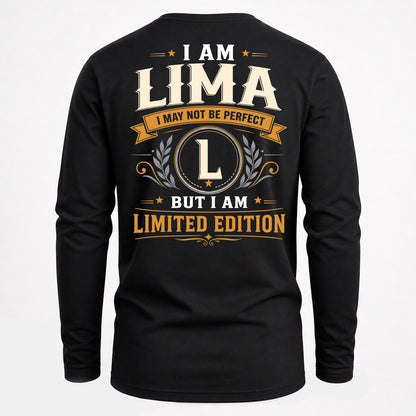 LIMA  EDI-TT36 Personalized Funny Quote Apparel