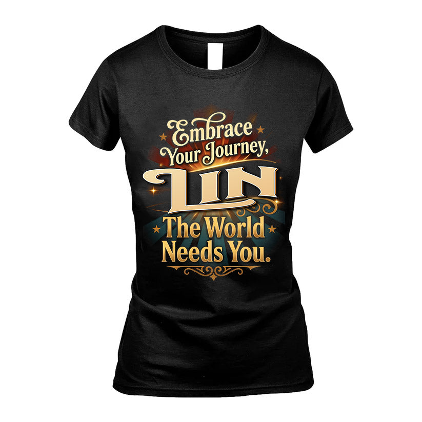 LIN L04-TT36 Personalized Funny Quote Apparel