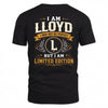 LLOYD  EDI-TT36 Personalized Funny Quote Apparel