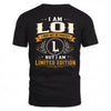 LOI  EDI-TT36 Personalized Funny Quote Apparel