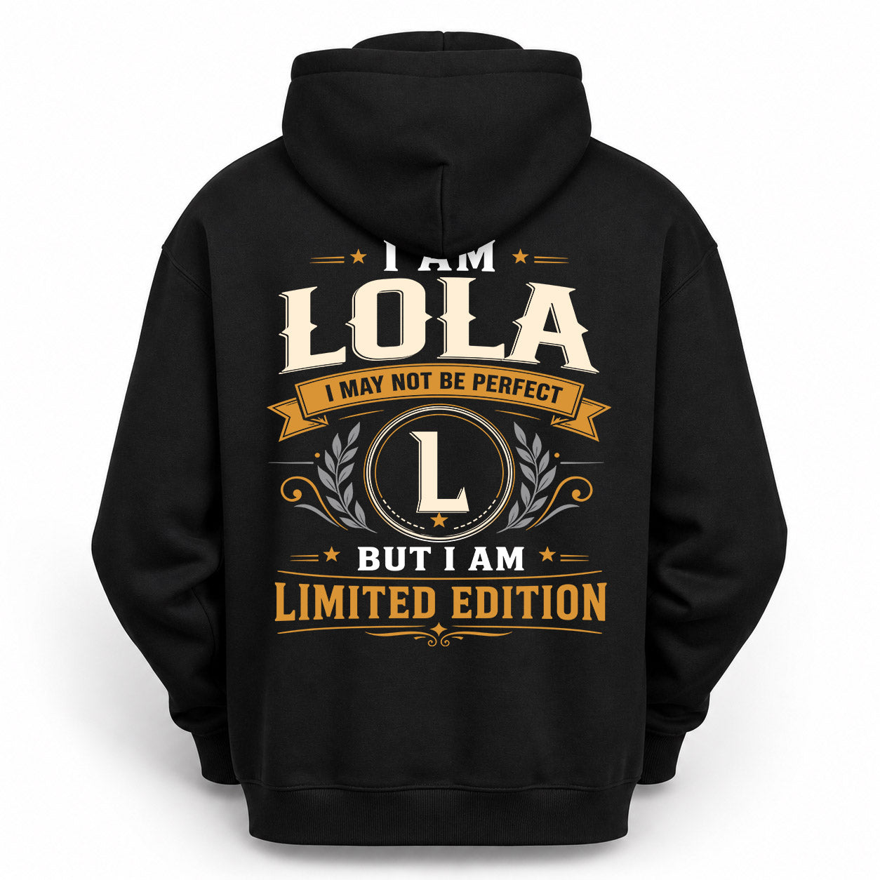 LOLA  EDI-TT36 Personalized Funny Quote Apparel