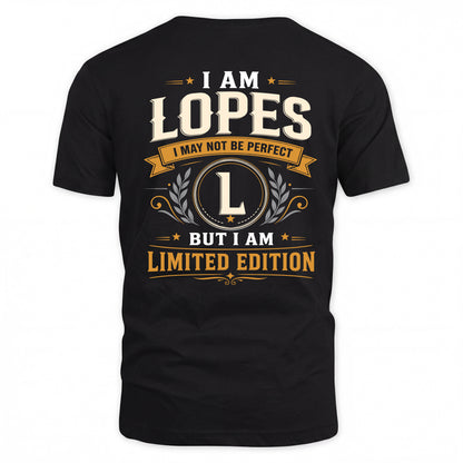 LOPES  EDI-TT36 Personalized Funny Quote Apparel