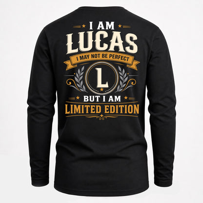 LUCAS  EDI-TT36 Personalized Funny Quote Apparel